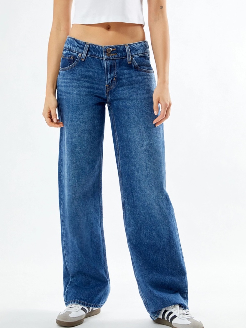 Levi's Wide Leg Blue Jeans